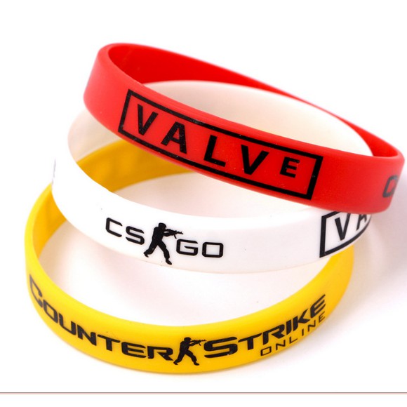 Vòng Tay CSGO - Có Màu Đen - Chất Lượng Cao Su