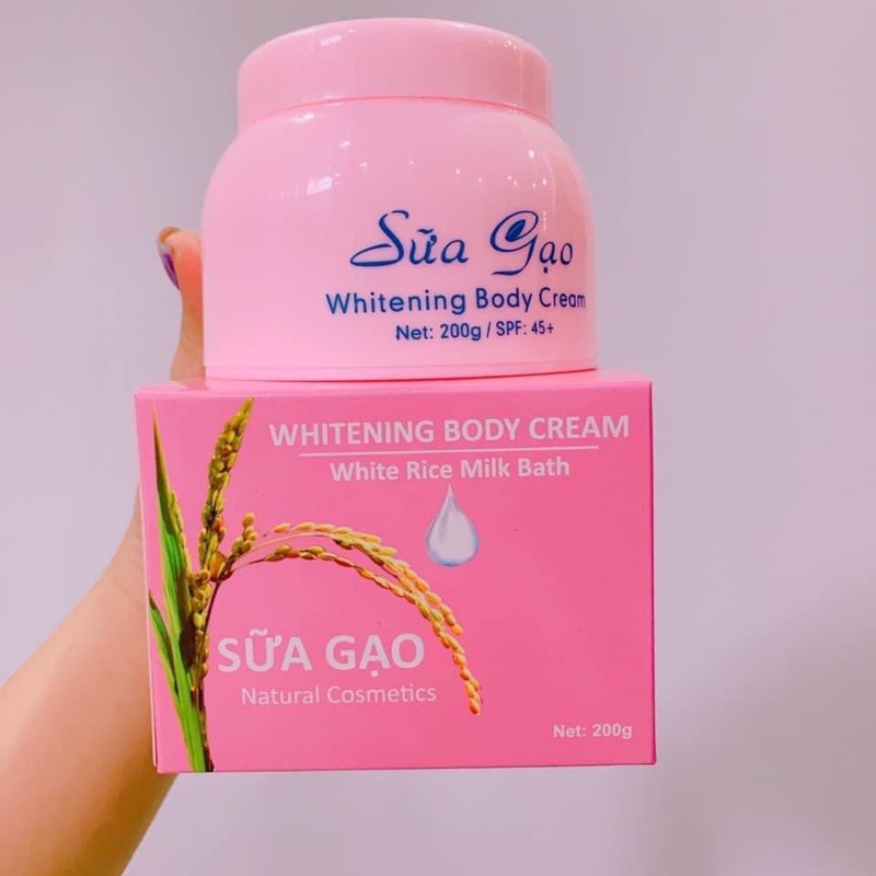 Body Sữa Gạo 250g