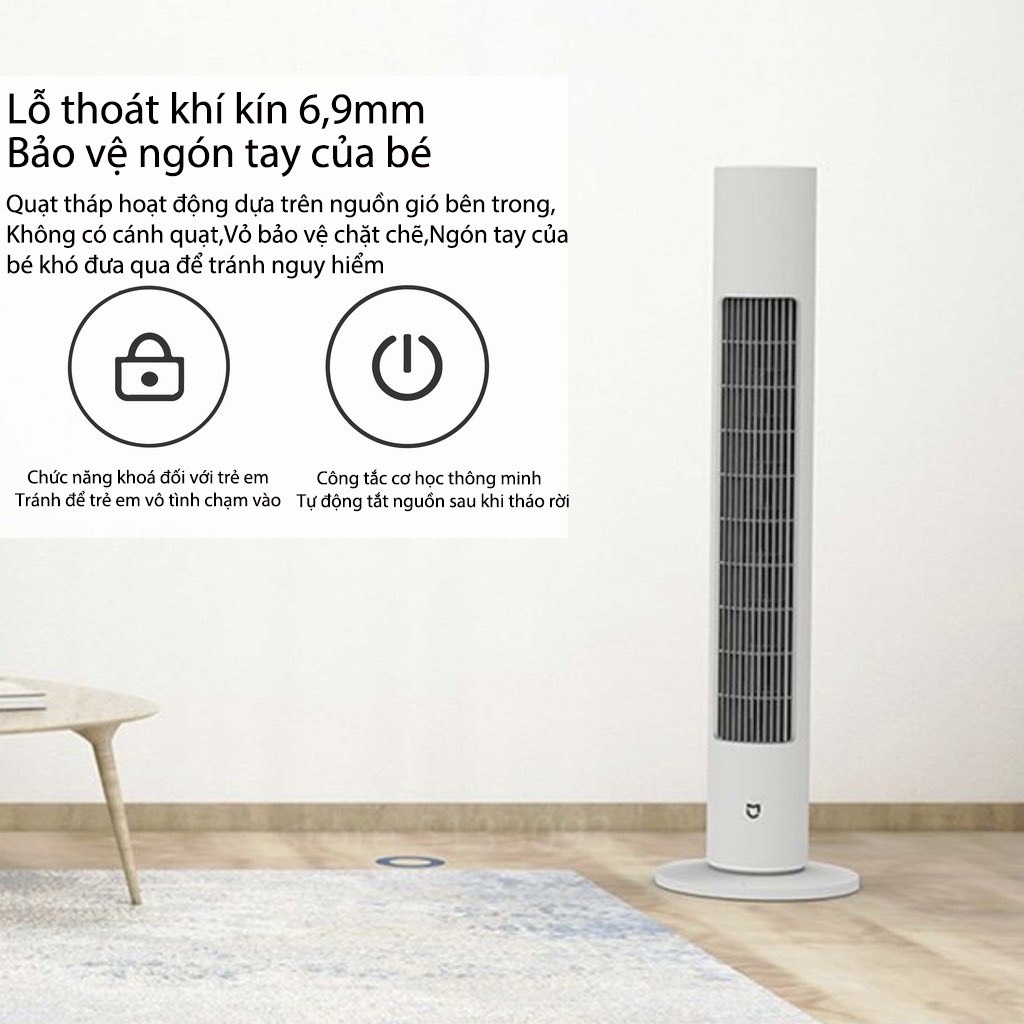 [HCM GIAO 2H] Quạt Tháp Thông Minh Xiaomi Mijia Gen 2 BPTS02DM - BẢN NỘI ĐỊA