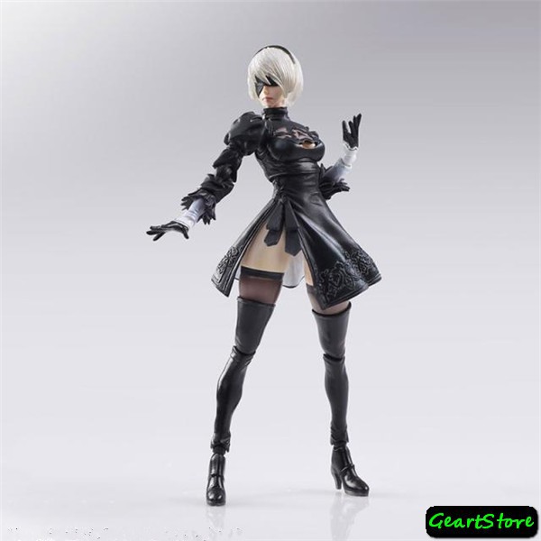 ( CHẤT, HÀNG CÓ SẴN ) MÔ HÌNH NHÂN VẬT FIGMA Nier YoRHa No.2 Tybe B Machine Lifeform  CỬ ĐỘNG ĐƯỢC