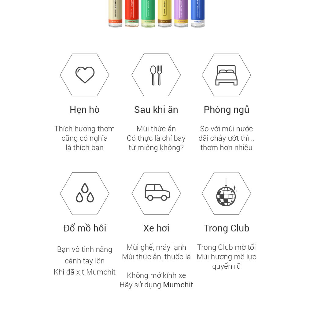CHÍNH HÃNG - NƯỚC XỊT THƠM VẢI MUMCHIT - The Beauty Guide ĐẠI LÝ PHÂN PHỐI | Thế Giới Skin Care
