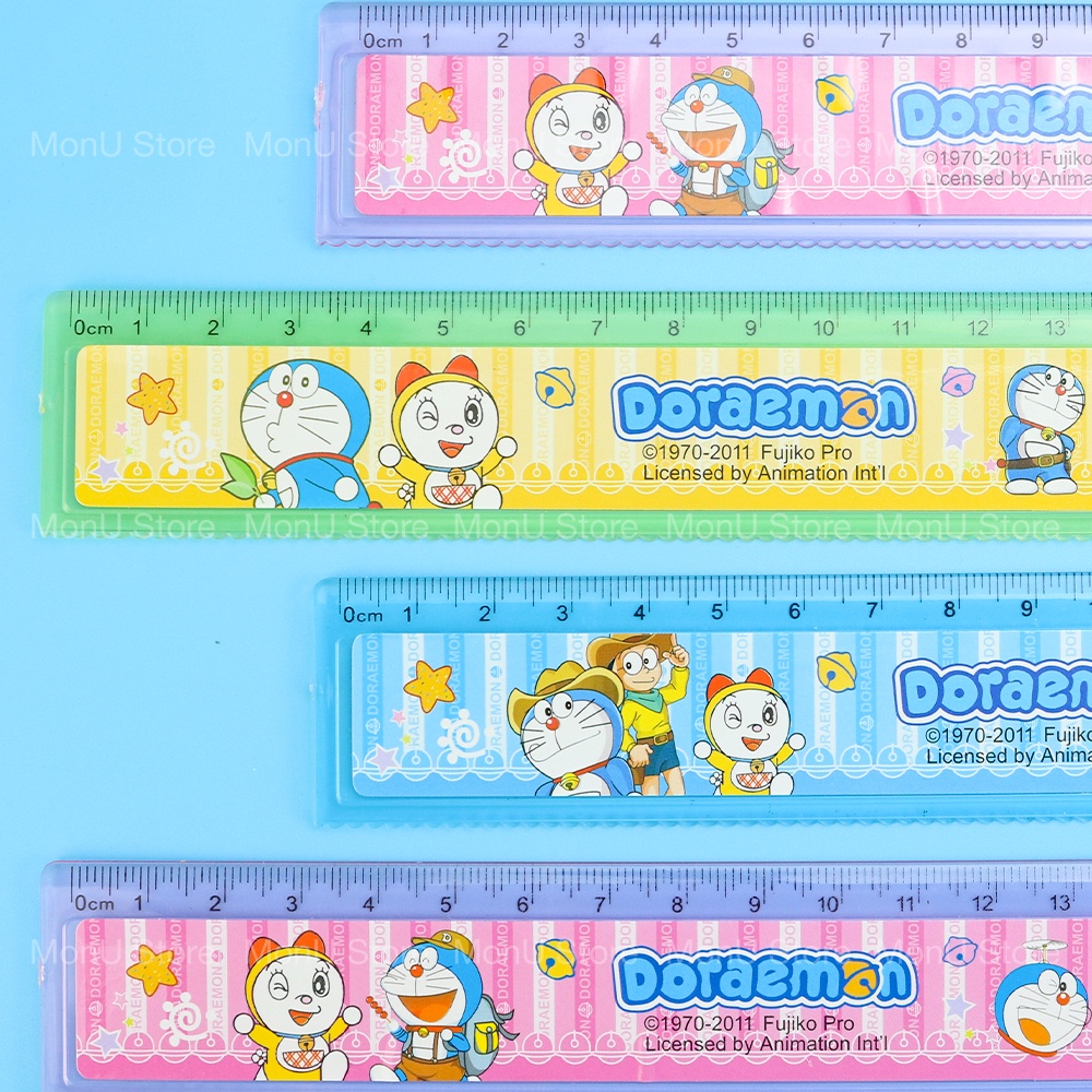 Thước kẻ 15cm DORAEMON DOREMON dễ thương cute MON0285 TooYoo