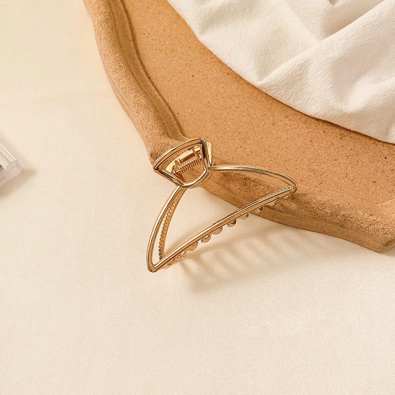 Kẹp tóc kim loại kiểu dáng độc đáo phong cách Hàn Quốc