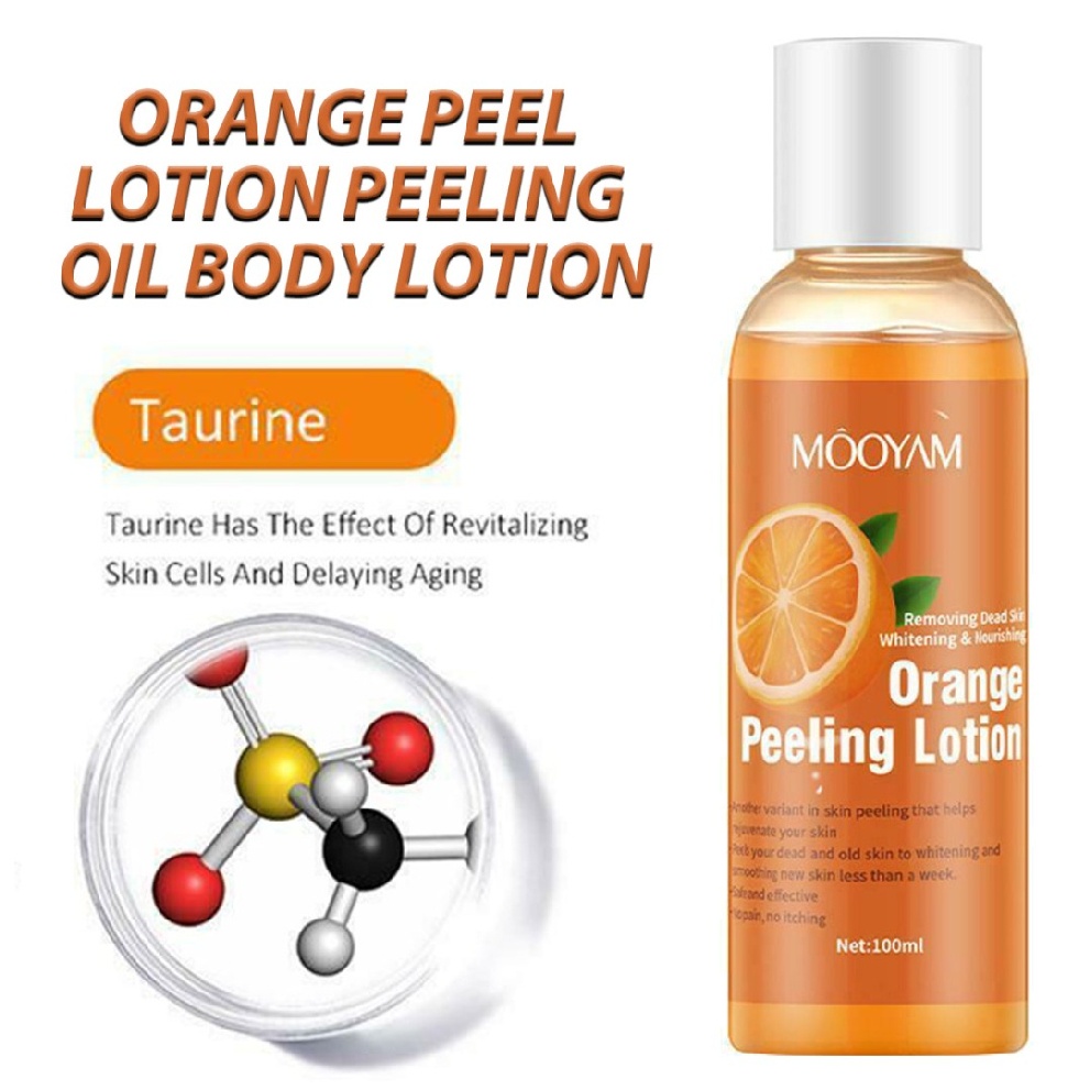 [Hàng mới về] Lotion dạng lột làm sạch sáng da hương cam