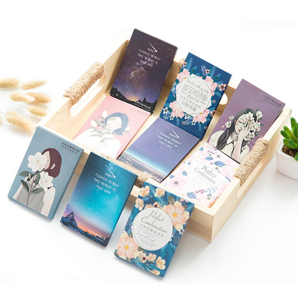 Set 50 tờ giấy thấm dầu kiểm soát nhờn trên da mặt | BigBuy360 - bigbuy360.vn