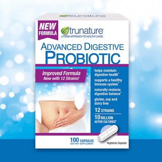 (Freeship)Viên uống Trunature Advanced Digestive Probiotic nội địa mỹ