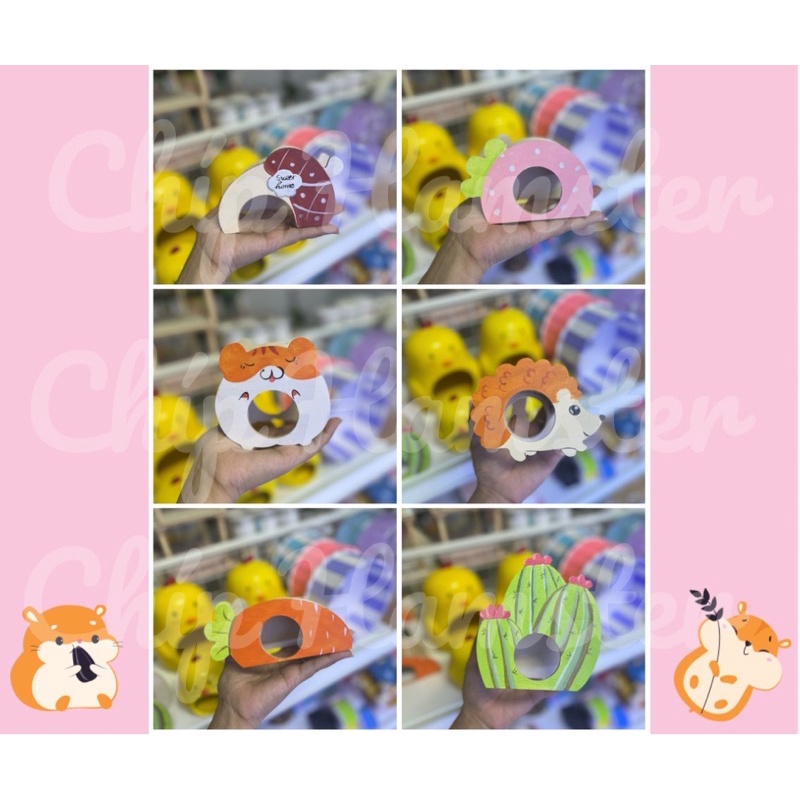 Nhà gỗ Hamster tổng hợp <Winter White/robo/campell>