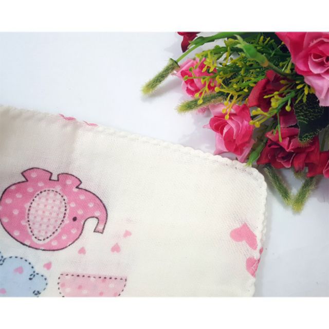 10 Khăn sữa xuất nhật in hình cho bé