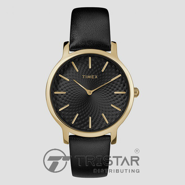 Đồng hồ Nữ Timex Metropolitan 34mm-TW2R36400 Dây Da - Chính Hãng