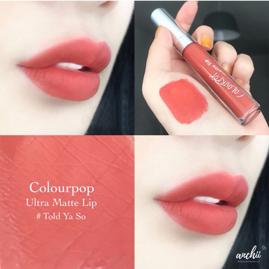 [TOP 1 UY TÍN] Son Kem Lì Colourpop Ultra Matte Lip