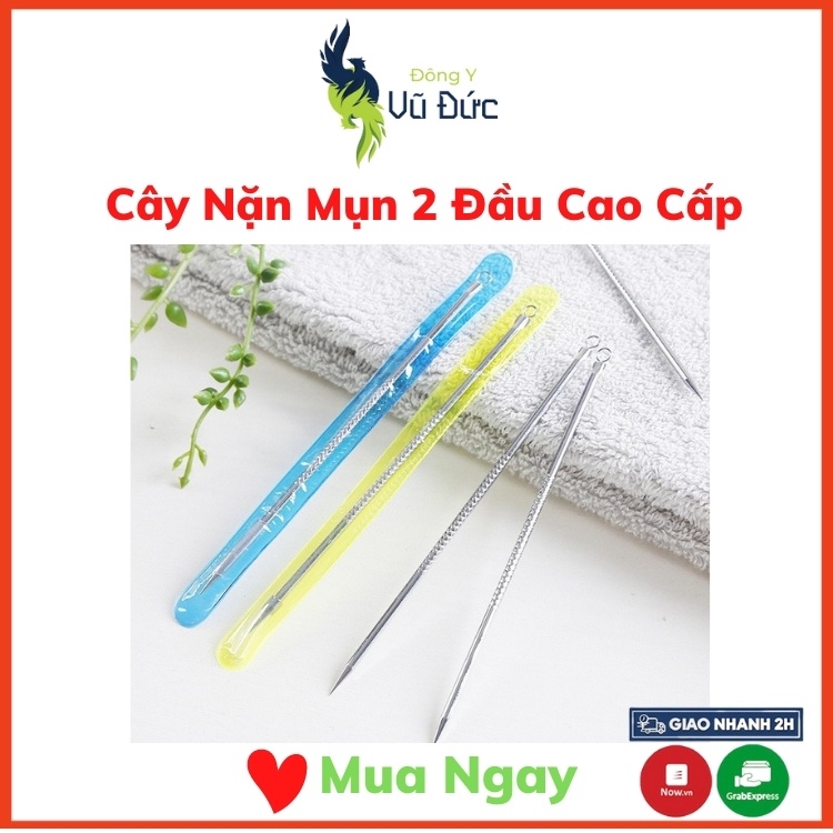 Cây Nặn Mụn 2 Đầu Que Nặn Mụn Cao Cấp Inox DYVD