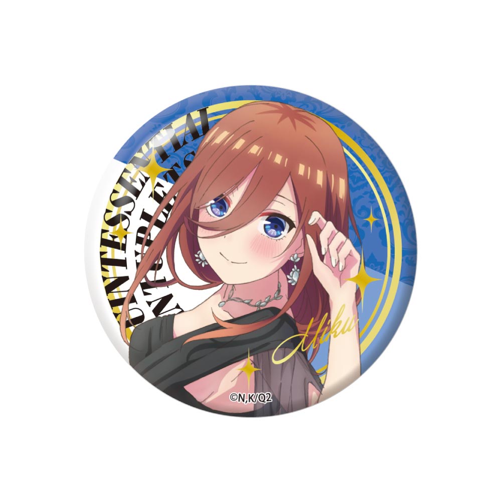 Huy hiệu IN HÌNH Gotoubun no Hanayome Nhà có năm nàng dâu anime chibi dễ thương tiện lợi