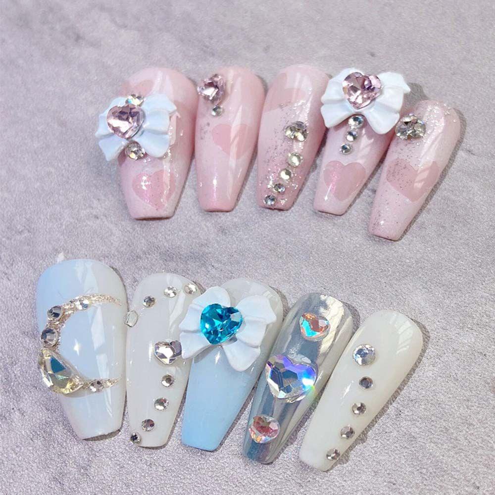 Phụ Kiện Trang Trí Móng Tay Hình Thủy Thủ Mặt Trăng Dễ Thương