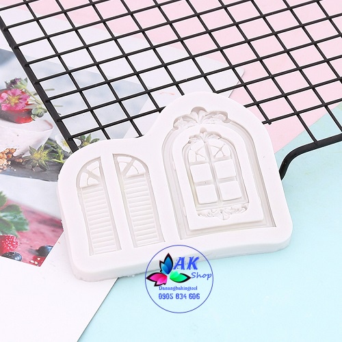 KHUÔN SILICONE MÔ HÌNH 2 CỬA SỔ