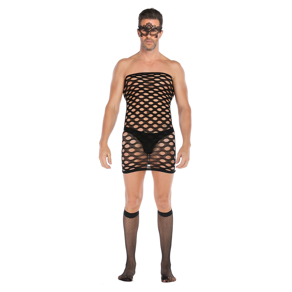 BODYSUIT NAM LƯỚI (QUẦN LIỀN ÁO) - A015