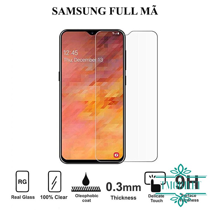 Kính Cường Lực SAMSUNG Full Mã Trong Suốt Chống Trầy Xước GALAXY A10/A20/A30/A50/A70/A6+/A7 2018/J4+/J6+/M10/M20/A9 2018