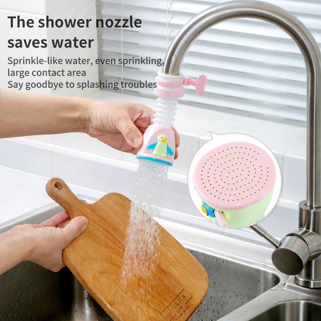 Đầu vòi hoa sen thiết kế kiểu chim cánh cụt dễ thương