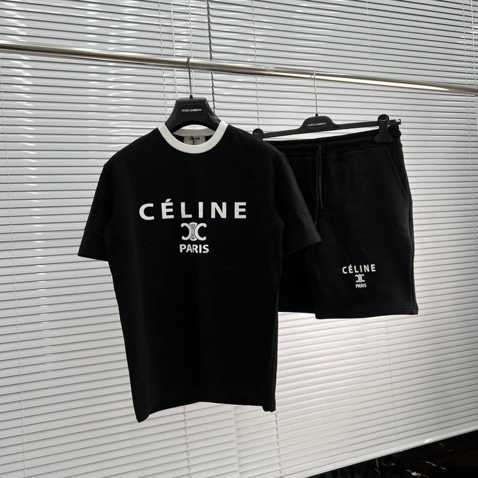 Bộ đồ nam nữ Celine bộ hè chất liệu thun lạnh co dãn thoáng mát bigsize 35-85kg