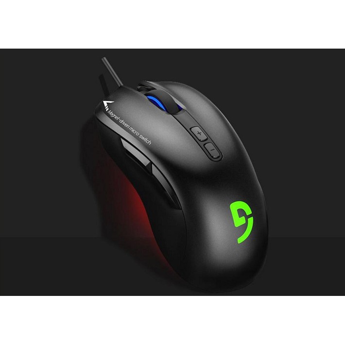 Chuột gaming Fuhlen G90 [Bảo hành 24 tháng Ninza] Chuột chơi game giá rẻ Edra Fuhlen G90 nút bấm bất tử led RGB | BigBuy360 - bigbuy360.vn