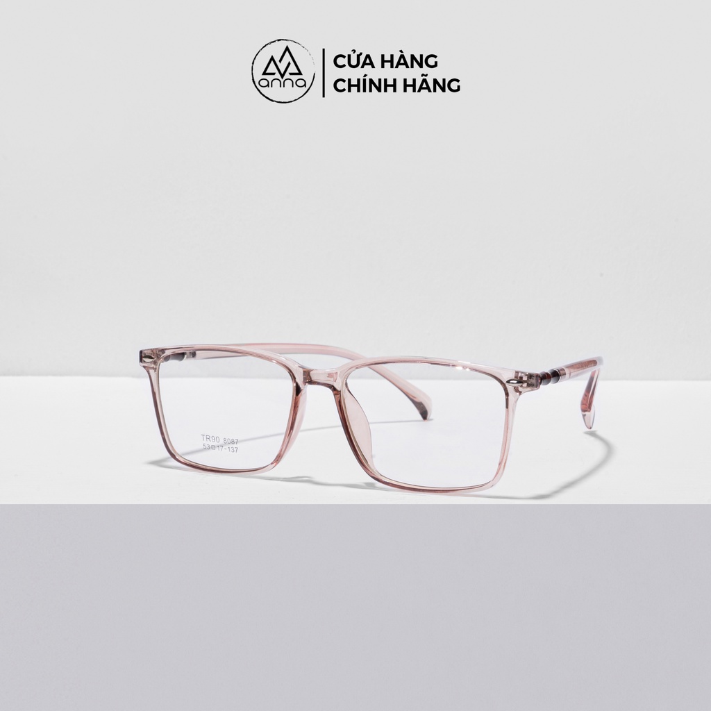 Gọng kính cận nam nữ thời trang ANNA mới nhất dáng unisex dễ đeo 170HQ005
