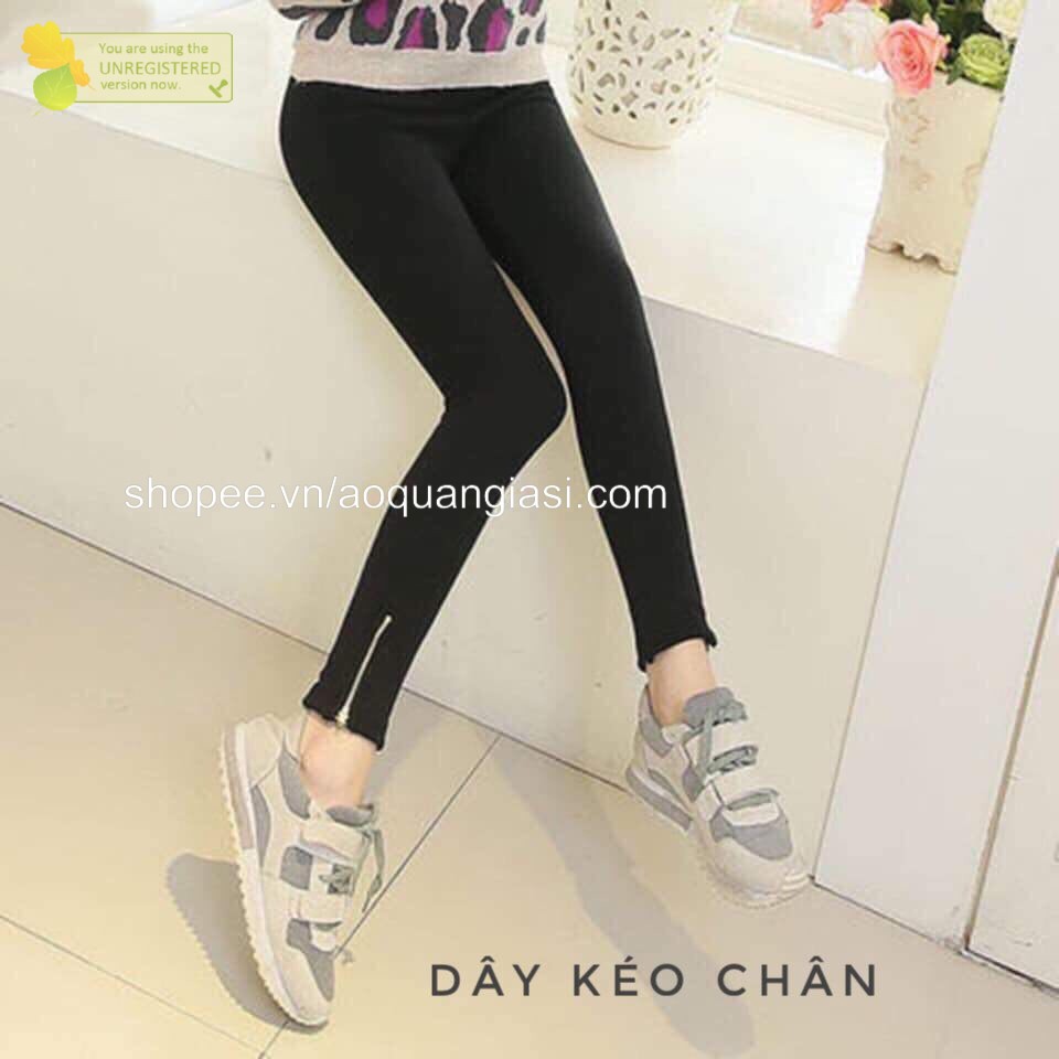 Quần legging sọc nhí trắng MT464, mt684, mt1144, mt691, mt1152, mt683,mt1150, mt1151 aoquangiasi (dưới 50 kg)