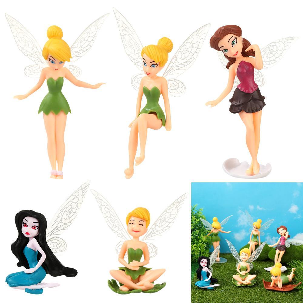 LAKAMIER Set 6 Đồ trang trí Búp Bê Thiên Thần Dễ Thương