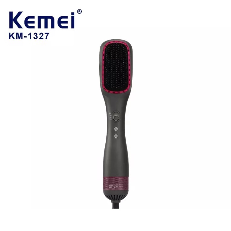 Lược Chải Thẳng Tóc, Lược Sấy Thẳng Tóc 3 Chế Độ Cao Cấp Kemei Km 1327