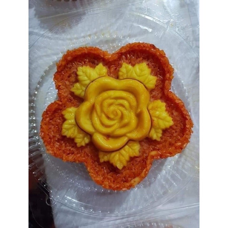 Khuôn xôi bông mai hình hoa hồng 14-16cm
