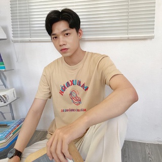  Áo Thun BOO Nam Dáng Basic 100%Cotton In Graphic Kèm Thấu Kính Để Play Với Áo