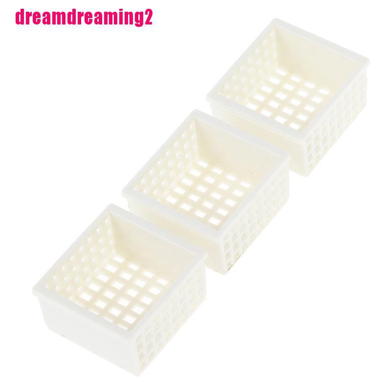 Bộ 3 Giỏ Đựng Đồ Trang Trí Nhà Búp Bê Xinh Xắn