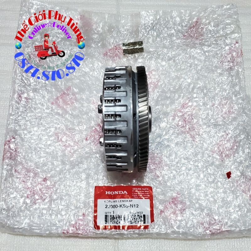 Full bộ nồi Sonic, Winner zin chính hãng Honda Indonesia - 22000-K56-N12