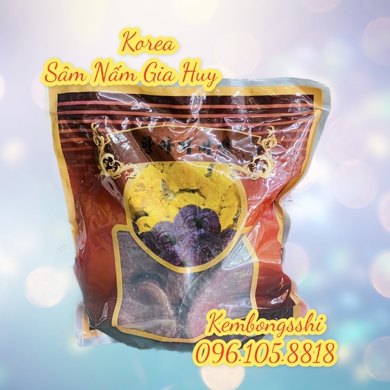 [HÀNG MỚI] Nấm Linh Chi Đỏ túi Nâu Hàn Quốc, Túi 1kg