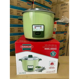 Nồi Cơm Điện Sunhouse 1L8 chống dính