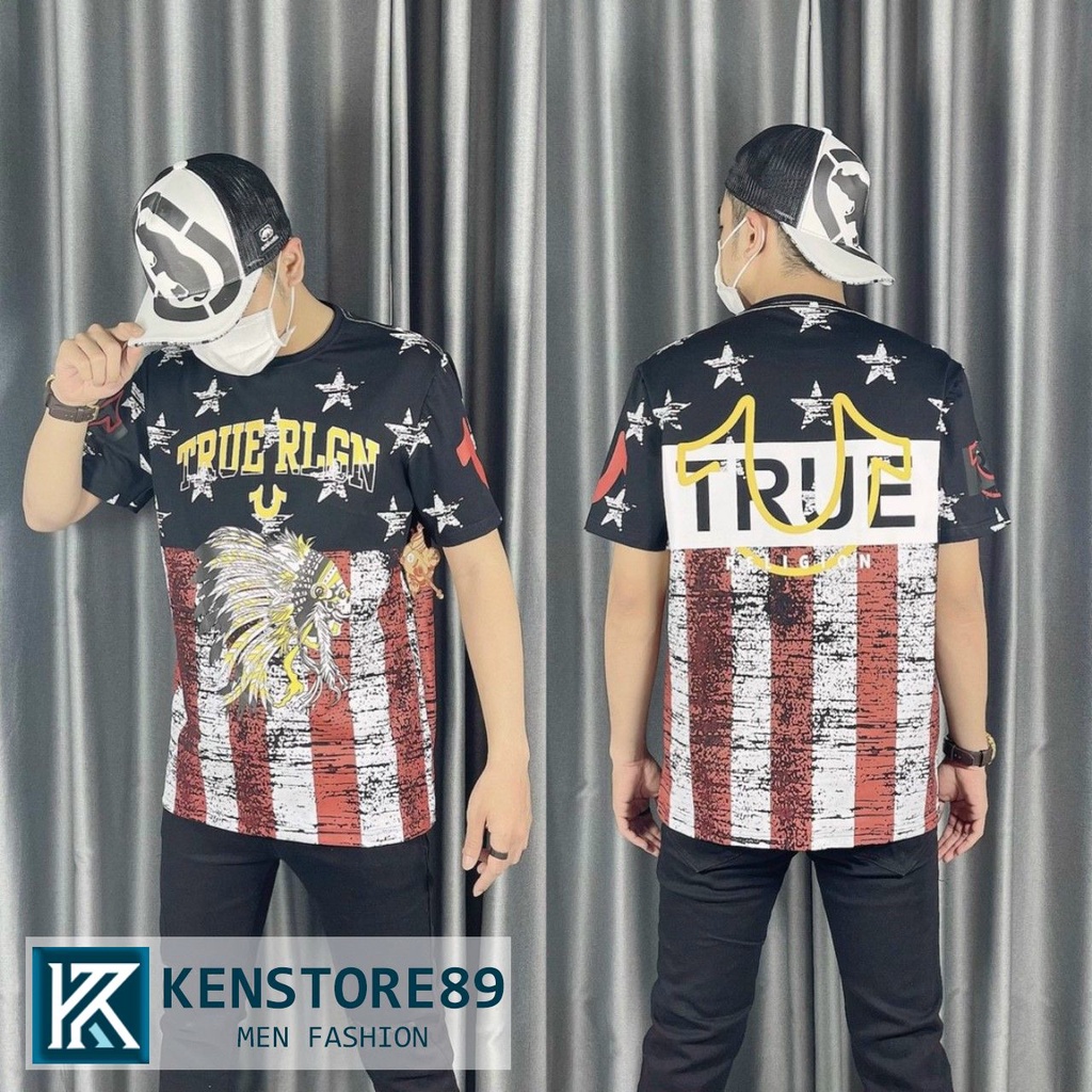 Áo thun nam cổ tròn TRUE STAR Thailand cao cấp KENSTORE89 ATV232