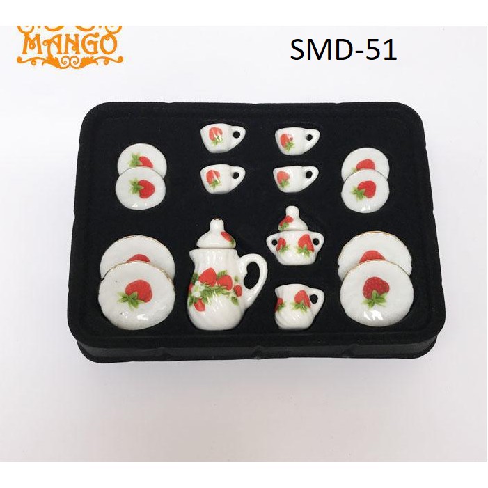 Đồ sứ cho nhà búp bê, dollhouse, DIY mã từ SMD-49, SMD-50, SMD-51