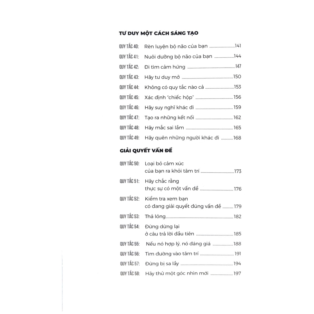 Sách - Những Quy Tắc Tư Duy