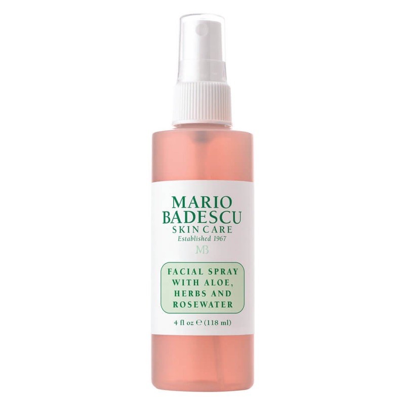 [Bill US] Toner xịt khoáng Mario Badescu Facial Spray - Aloe, Herbs, Rosewater