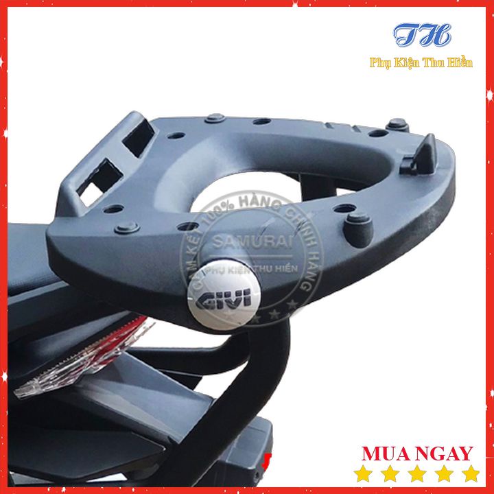 Đế Đệm Chính Hãng Givi M5M Monolock Plate Chịu Lực Cao Gắn Xe Máy Và Moto