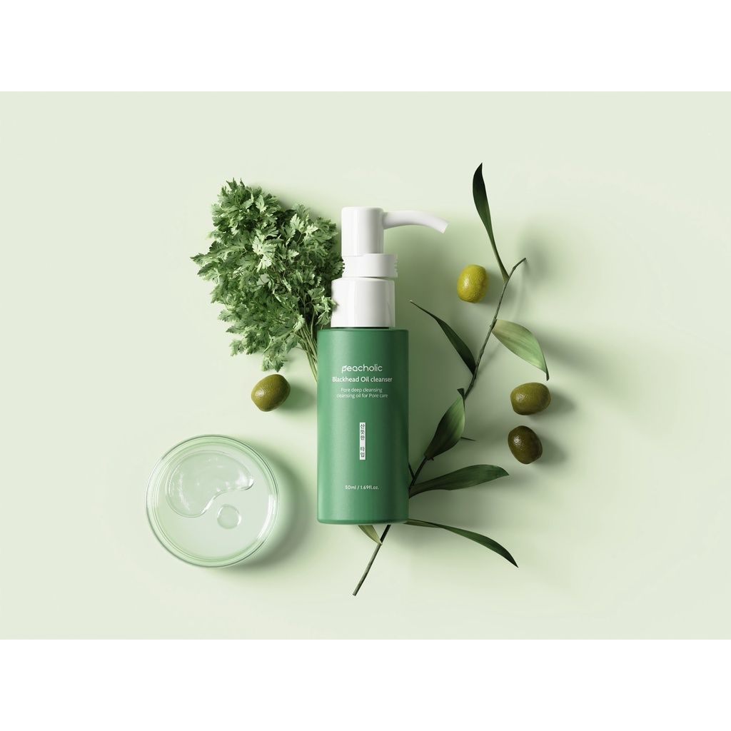 Q15_Dầu Tẩy Trang Peacholic Xoá Mụn Đầu Đen - Chăm Sóc Lỗ Chân Lông