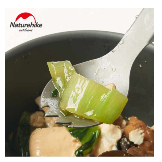 Bộ thìa dĩa đũa Titanium 5 món Naturehike NH19C001-J