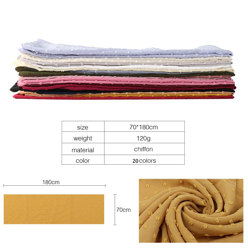 Khăn Trùm Đầu Đính Bóng Lông Cho Phụ Nữ Hồi Giáo WJ403
