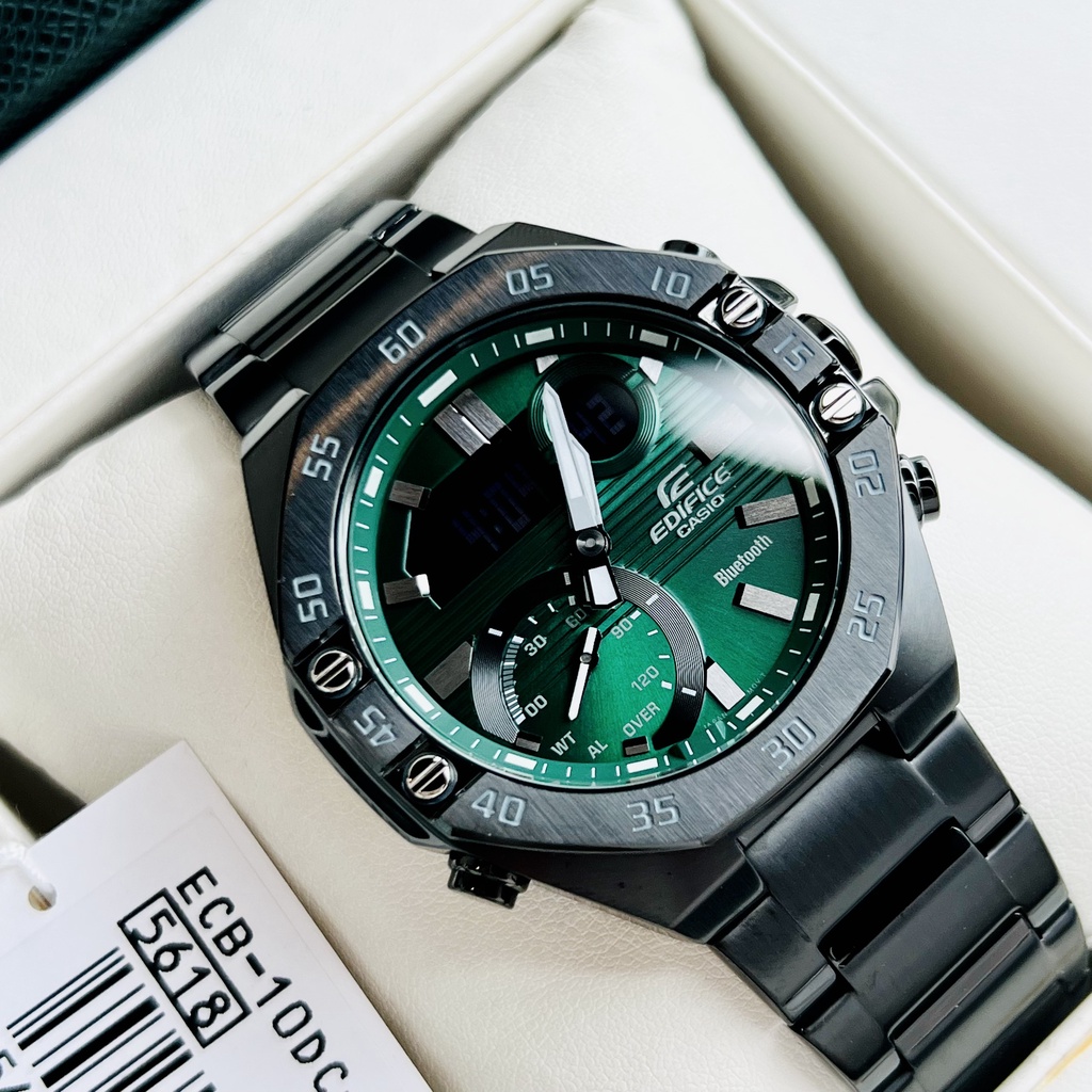 Đồng hồ nam dây thép Casio Edifice ECB-10DC-3A