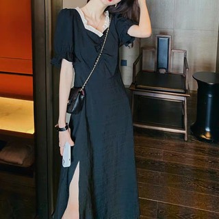 Váy Đen Cổ Ren