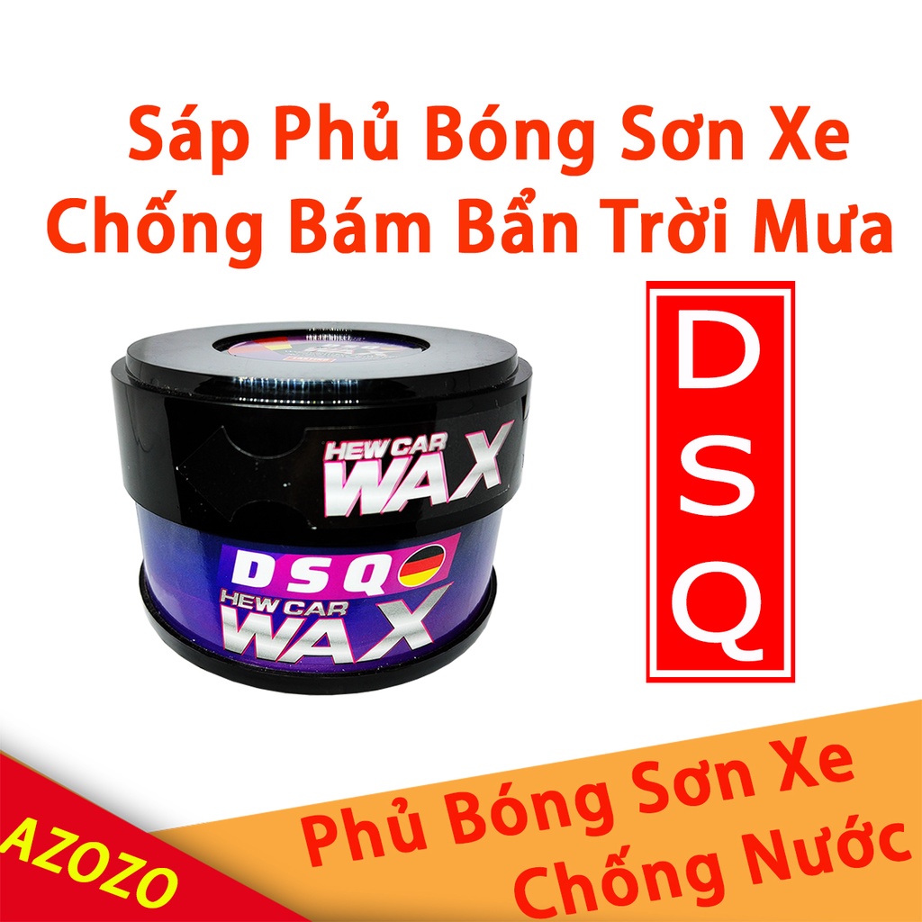 Sáp Phủ Bóng Sơn Xe Ô tô Nano Wax - Phủ Sơn Chống Nước ô tô tăng độ bóng bề mặt nhanh chóng, Hạn Chế Bụi Bẩn DSQ 300G