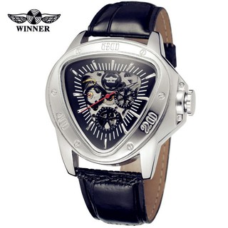 Đồng Hồ Cơ Lộ Máy Dây Da Sang Trọng