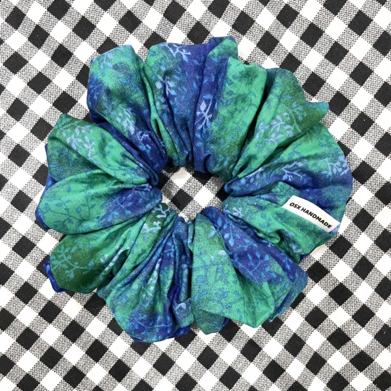 [Bảng 2] Dây cột tóc Scrunchies Handmade hoạ tiết