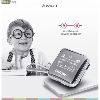 Máy nghe nhạc thể thao Philips SA2208 (8Gb)