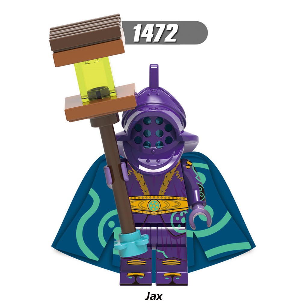 Mô Hình Đồ Chơi Lego Jax Jinx Ate Vyne Riaven Ahri X0283