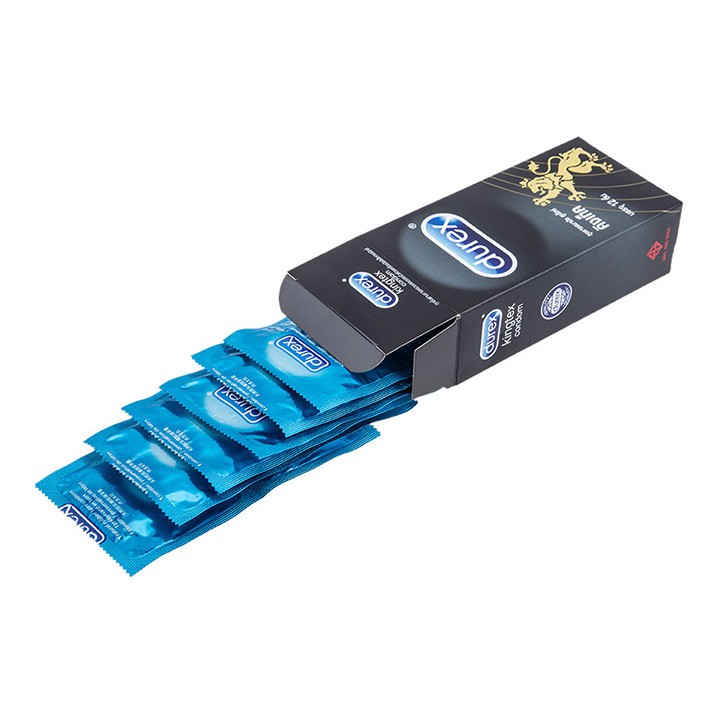 Mua 2 Hộp Bao Cao Su Durex Kingtex - Siêu Mỏng, Ôm Sát - Hộp 12 Cái, Tặng 1 hộp Nhỏ Cùng Loại, Bcs Cao Cấp