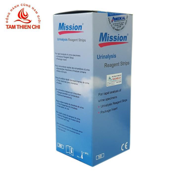 Que thử nước tiểu URS mission ACON 11 thông số hộp 100 test CTV